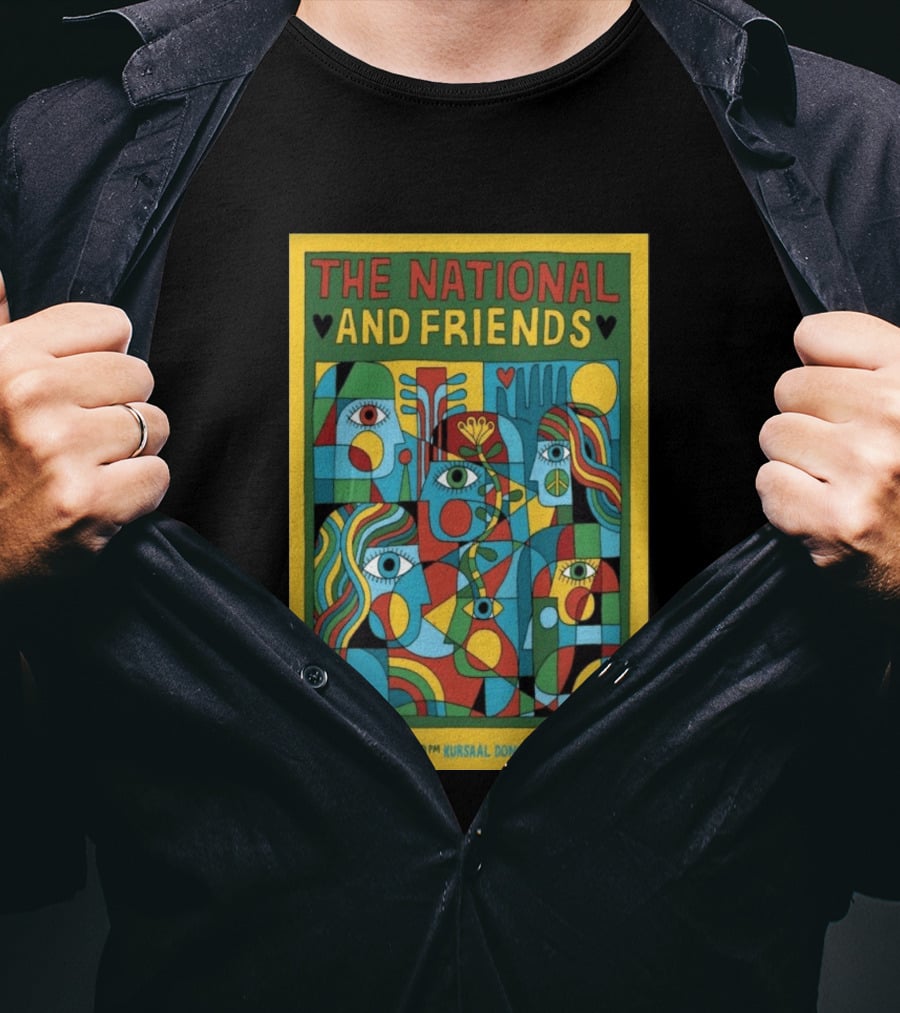 The National And Friends San Sebastián Concert October 18 Kursaal Donostia T-Shirt