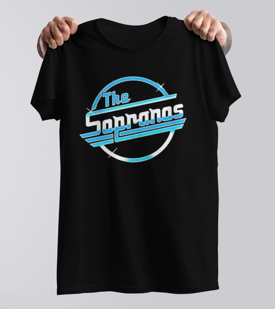 The Sopranos 2026 Retro Futuristic Neon T-Shirt