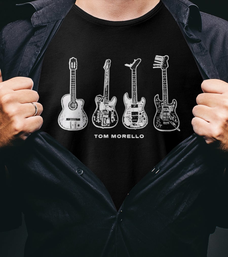 Tom Morello Soul Power Guitars Whatever It Takes T-Shirt