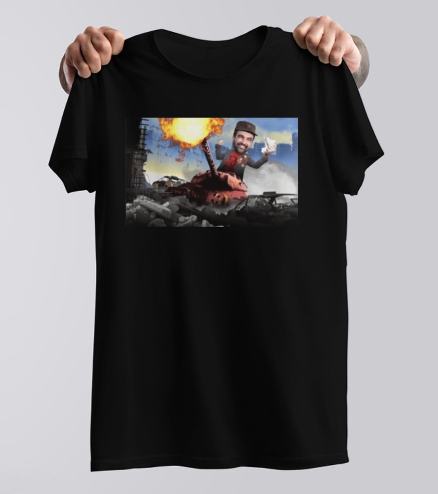 Zohran Mamdani Pied à Terre Tax NYC Explosion Image T-Shirt