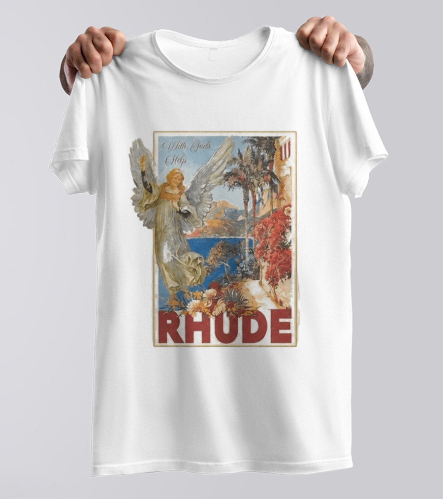 2 Chainz Rhude With Gods Help Angel Scenic Landscape T-Shirt