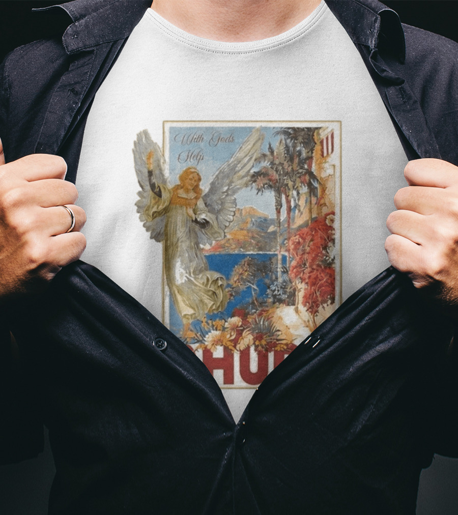 2 Chainz Rhude With Gods Help Angel Scenic Landscape T-Shirt