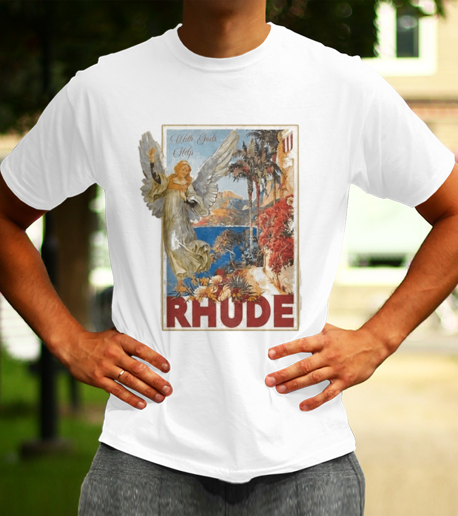 2 Chainz Rhude With Gods Help Angel Scenic Landscape T-Shirt