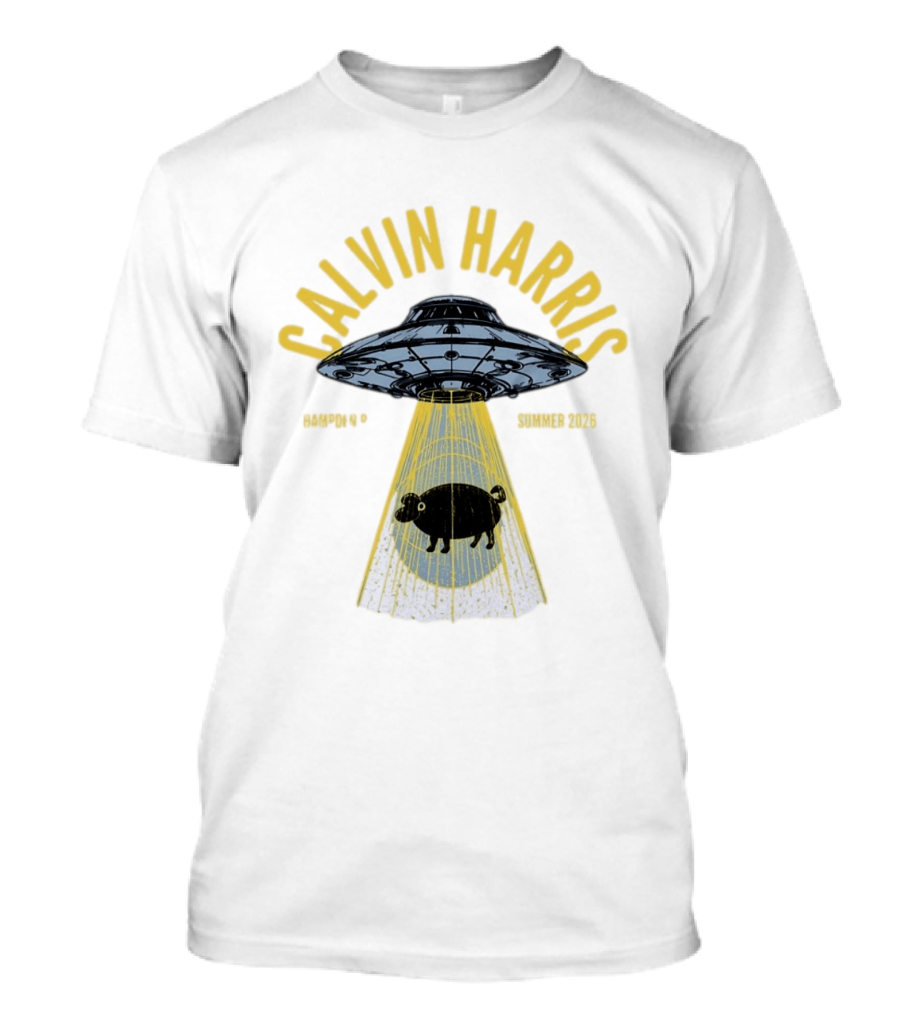 Calvin Harris UFO Sheep Hampden Park Summer 2026 T-Shirt