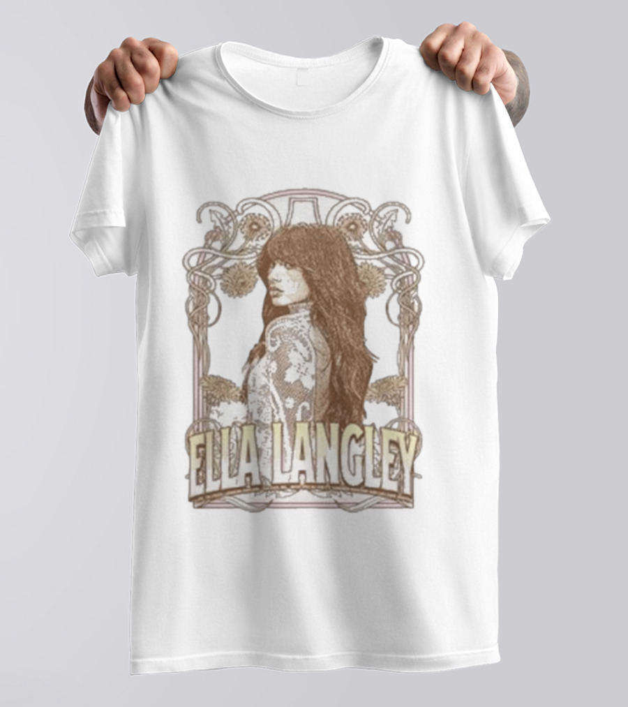 Ella Langley Gilford NH 2026 Event BankNH Pavilion July 30 Art Nouveau T-Shirt