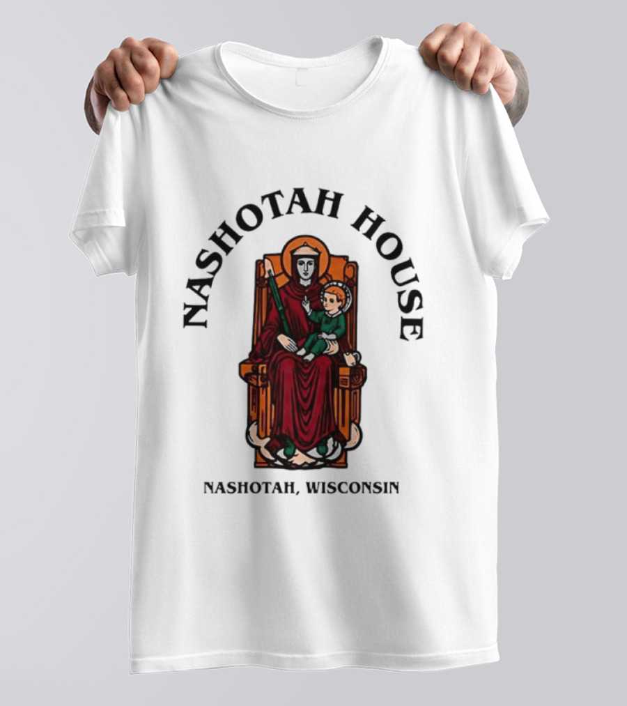 Nashotah House Virgin Mary And Child Jesus Icon Nashotah Wisconsin T-Shirt