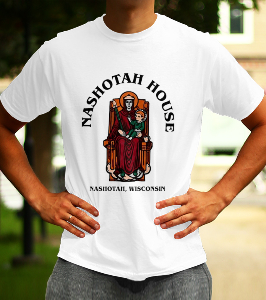 Nashotah House Virgin Mary And Child Jesus Icon Nashotah Wisconsin T-Shirt