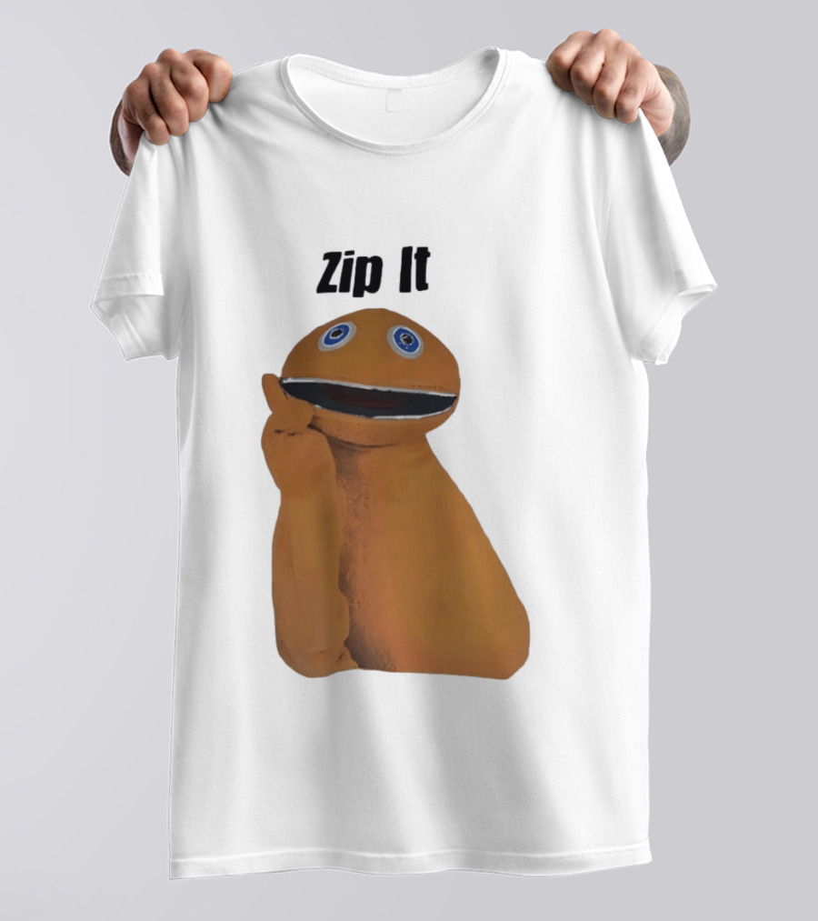 Rainbow Zippy Zip It Character From Thames TV Classic Show T-Shirt