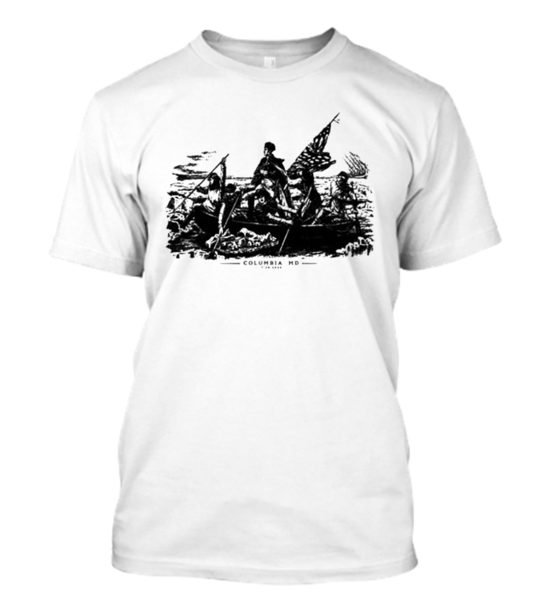 Red Clay Strays Columbia MD 2026 Boat Adventure T-Shirt