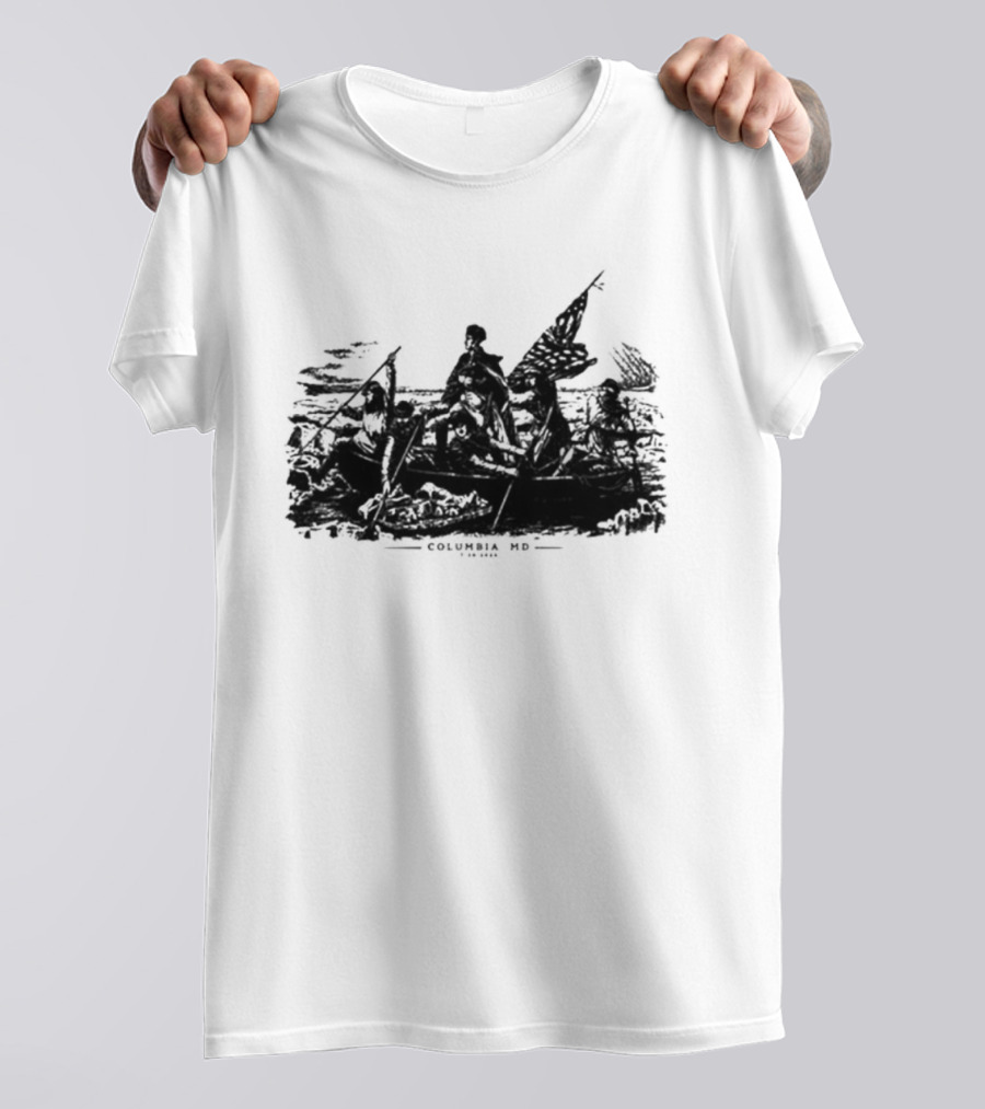 Red Clay Strays Columbia MD 2026 Boat Adventure T-Shirt