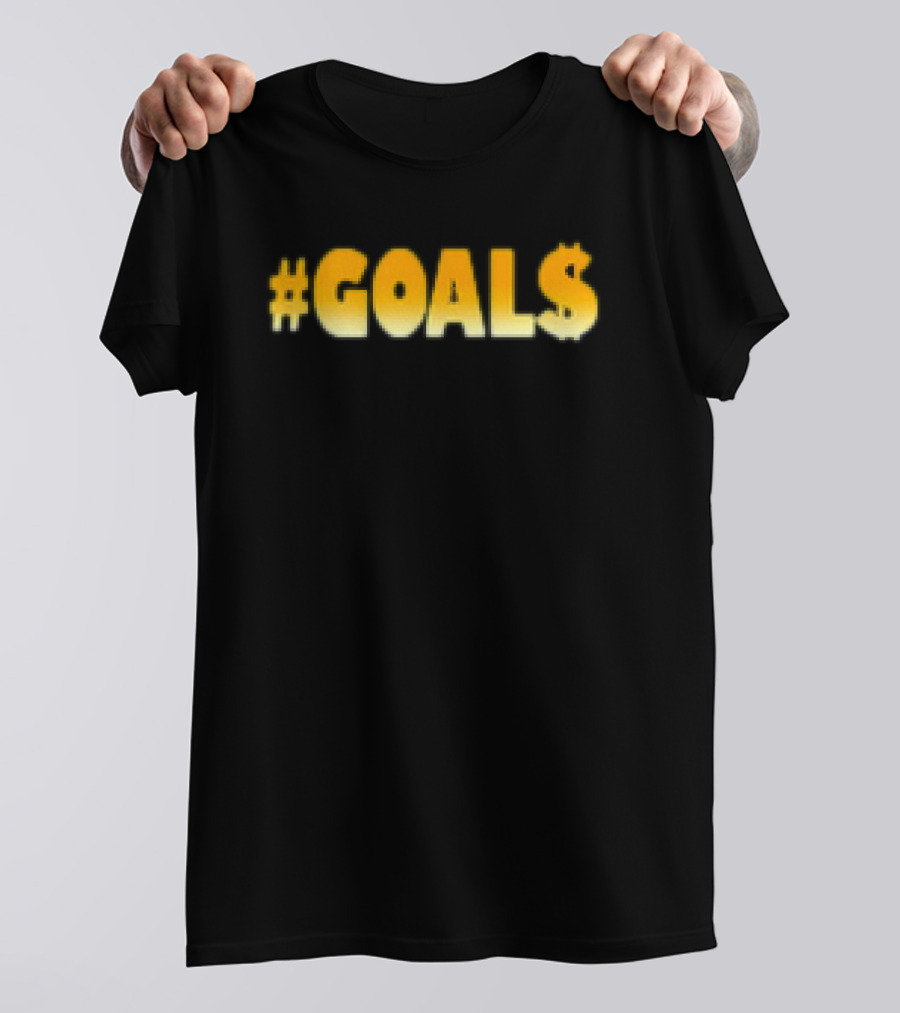 2024 New Year Money Goals Hashtag Wealth Ambitions Motivation T-Shirt