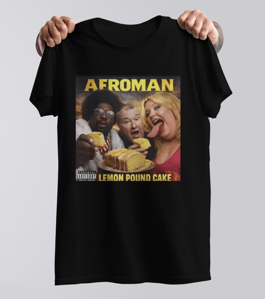 Afroman Lemon Pound Cake Featuring Iconic Cover T-Shirt