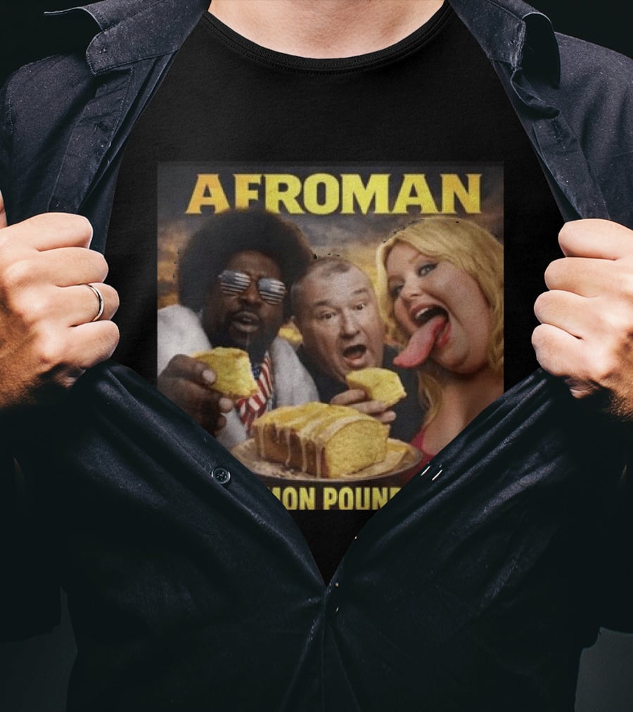 Afroman Lemon Pound Cake Featuring Iconic Cover T-Shirt