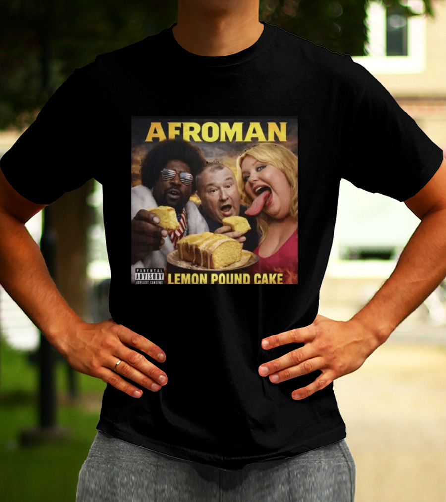 Afroman Lemon Pound Cake Featuring Iconic Cover T-Shirt