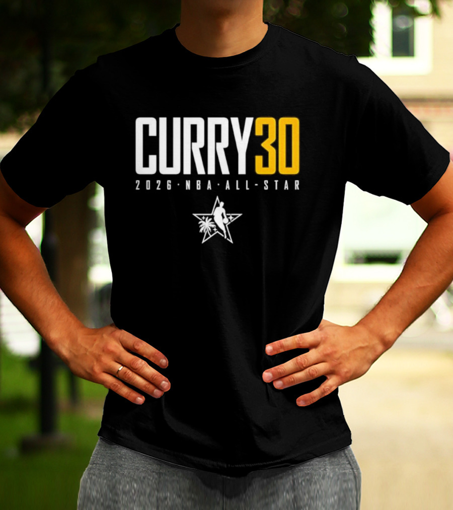 Curry30 2026 NBA All Star Golden State Warriors Iconic Basketball Star T-Shirt