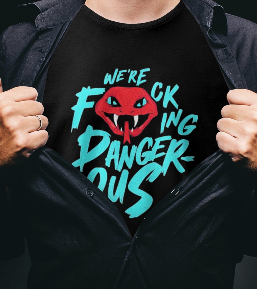 Arizona Diamondbacks Snakes We're Dangerous T-Shirt