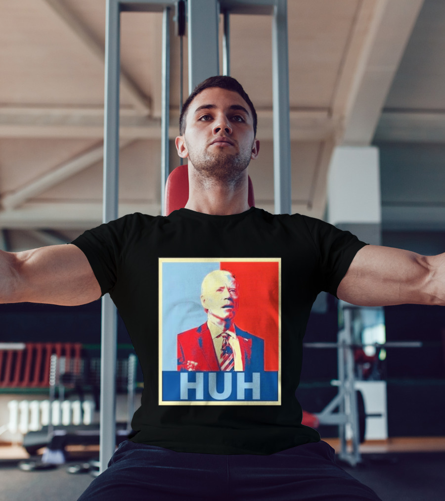 Huh Joe Biden Red Blue T-Shirt