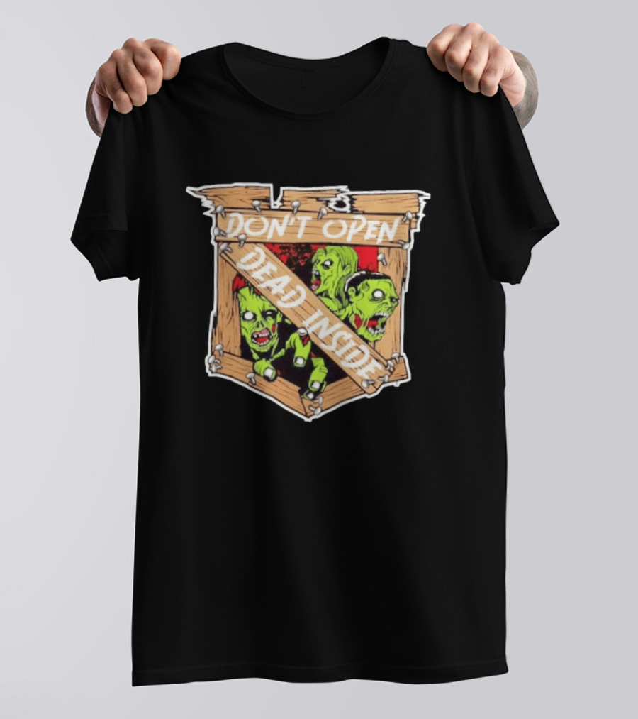 New York Rangers Halloween Don't Open Dead Inside Zombie T-Shirt