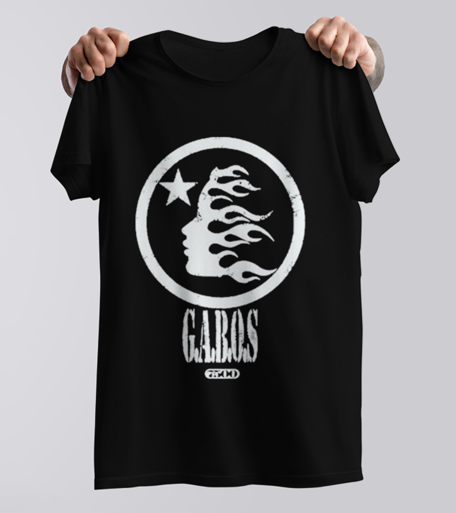 Gabos Hellstar Flame Profile Star T-Shirt