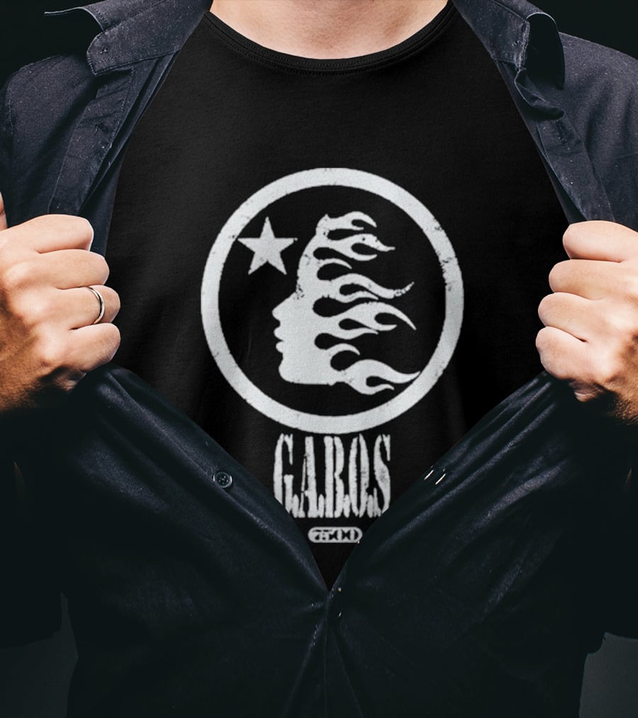 Gabos Hellstar Flame Profile Star T-Shirt