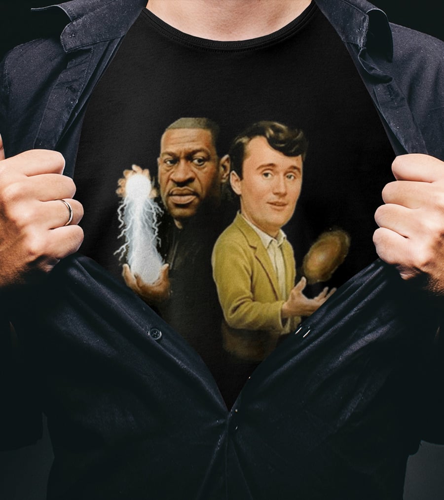 George Floyd And Charlie Kirk Wizard T-Shirt