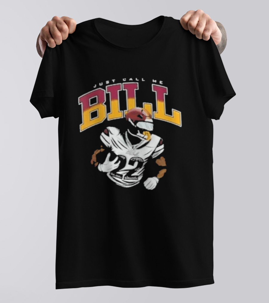 Just Call Me Bill Croskey Merritt Football Player T-Shirt