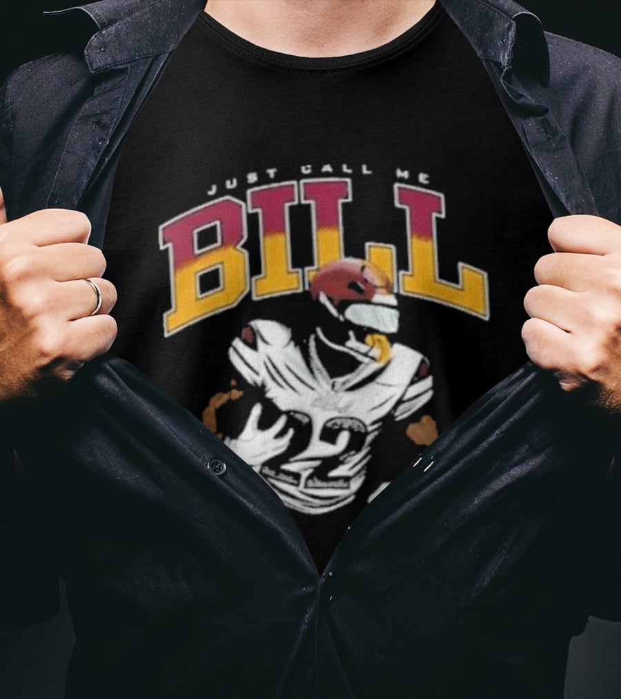 Just Call Me Bill Croskey Merritt Football Player T-Shirt