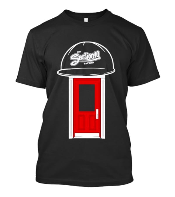 The Section 10 Tavern Red Door Boston Red Sox Fenway Park Baseball T-Shirt