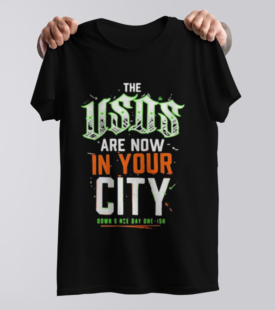 The Usos Are Now In Your City WWE Oooo S Ooo Day One Ish T-Shirt