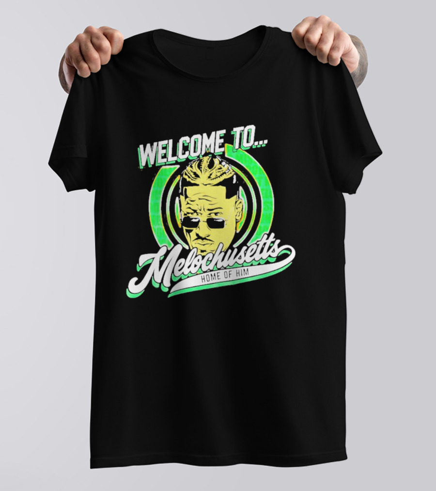Carmelo Hayes Welcome To Melochusetts Home Of Him Massachusetts T-Shirt