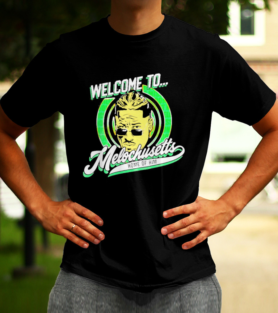 Carmelo Hayes Welcome To Melochusetts Home Of Him Massachusetts T-Shirt