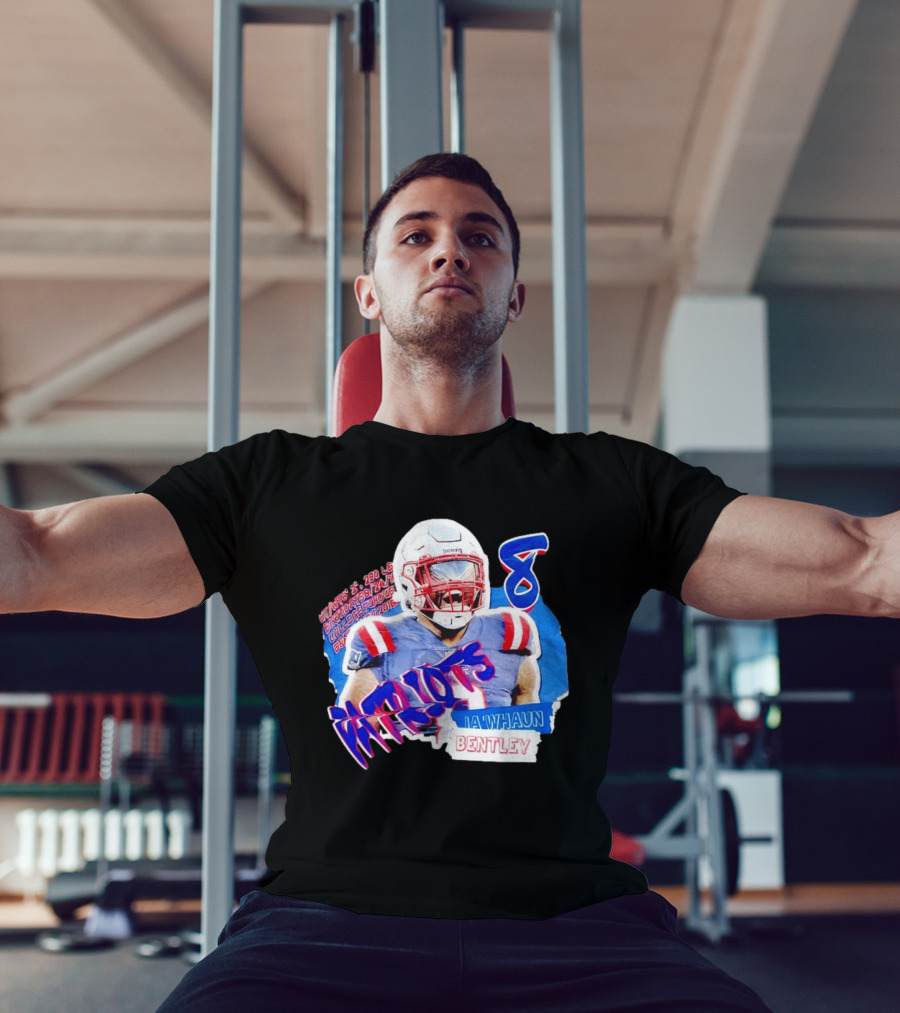 Patriots Ja'whaun Bentley New England 8 Football Superstars T-Shirt