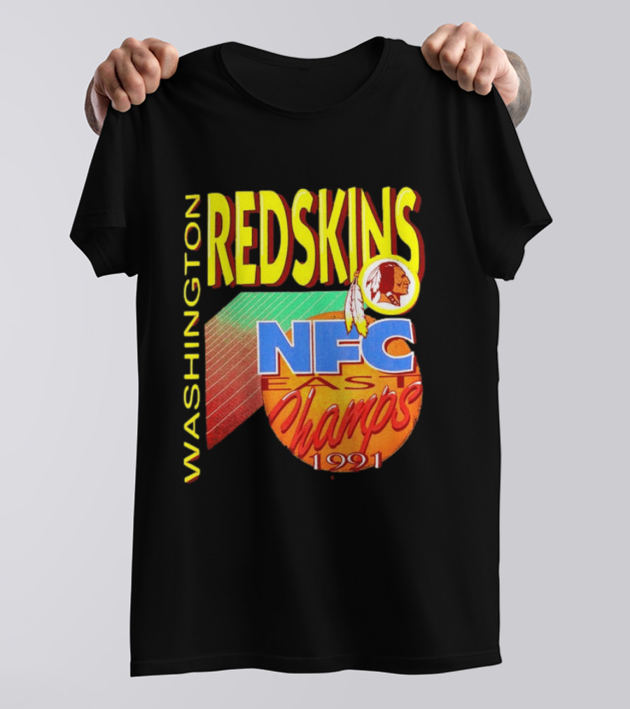 Washington Redskins NFC East Champs 1991 T-Shirt