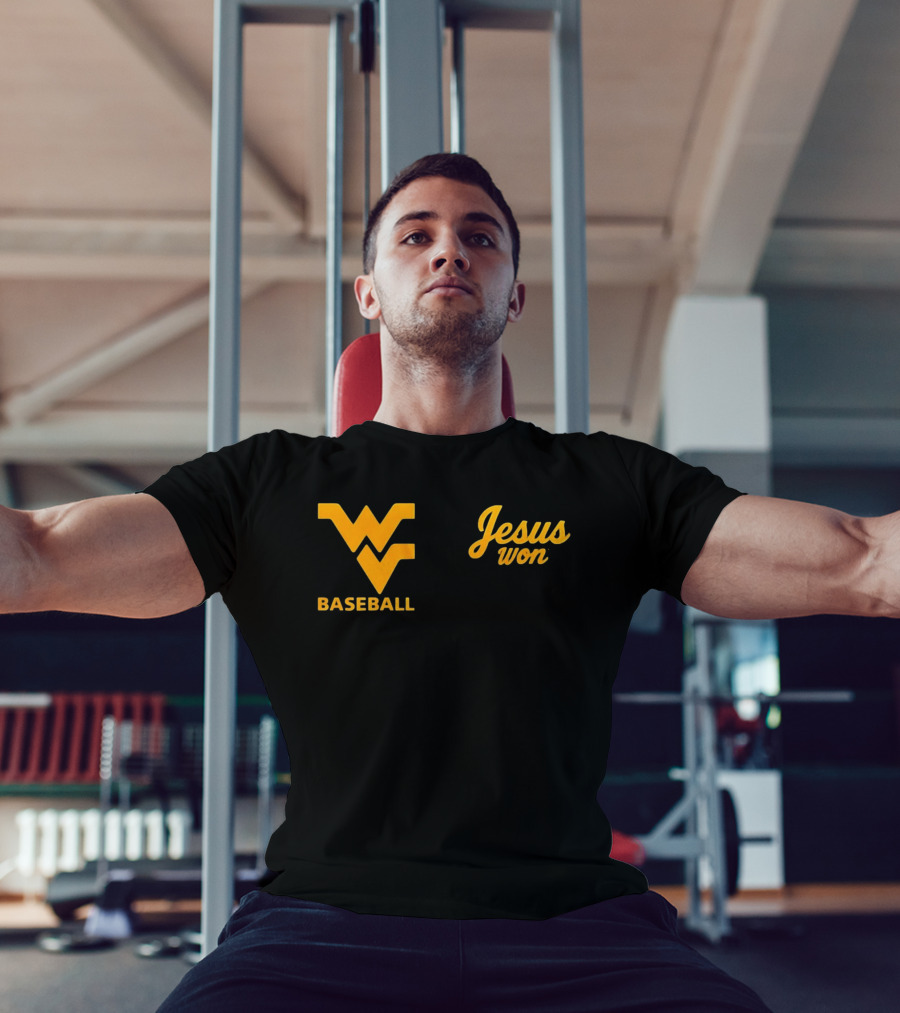 WV Baseball Jesus Won T-Shirt