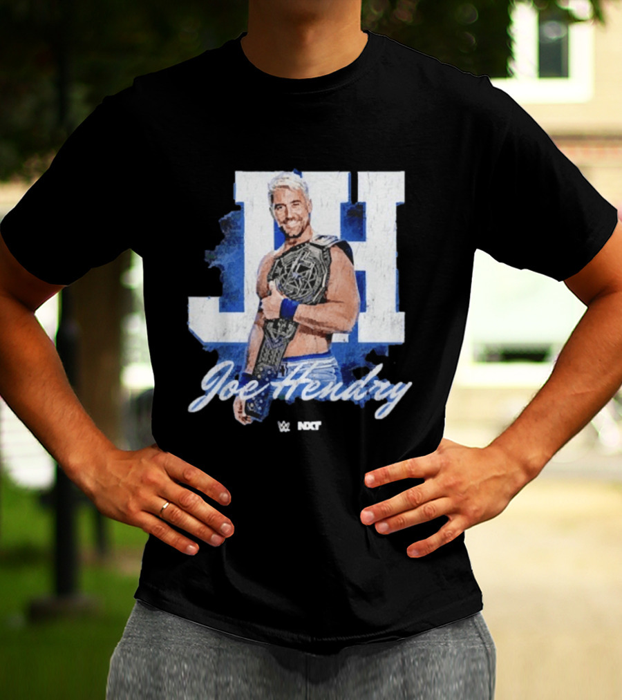 JH Joe Hendry WWE Superstar Officially Licensed Merchandise T-Shirt