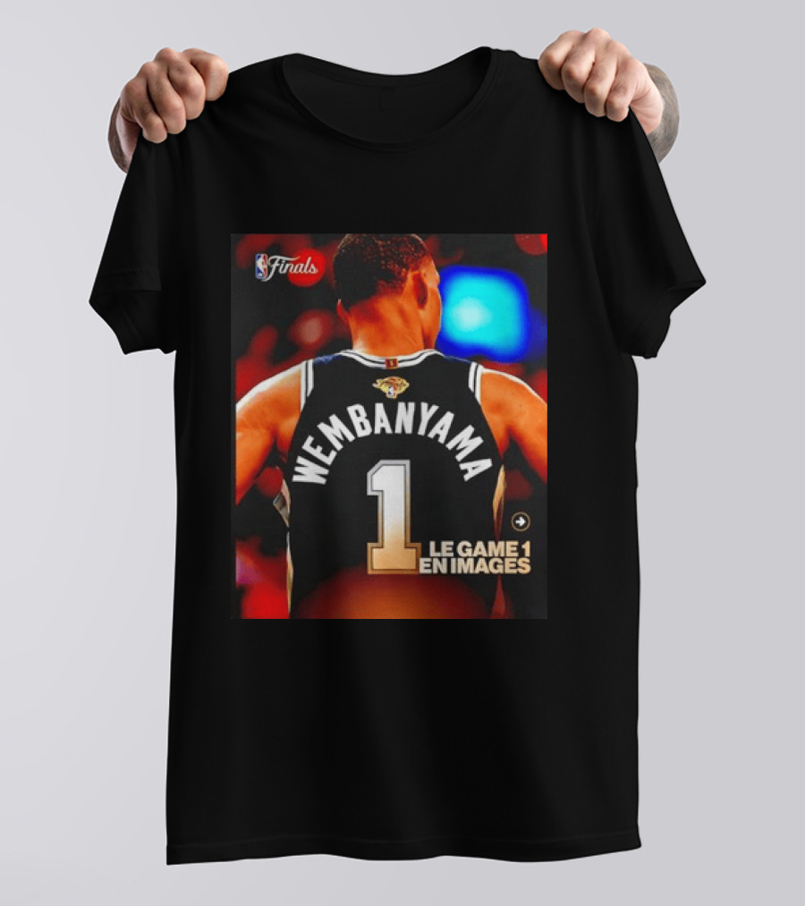 NBA Finals Wembanyama San Antonio Spurs Le Game 1 En Images T-Shirt