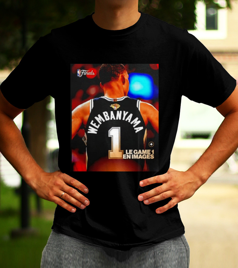 NBA Finals Wembanyama San Antonio Spurs Le Game 1 En Images T-Shirt