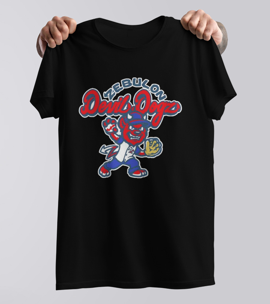 Zebulon Devil Dogz 2026 Baseball Team T-Shirt