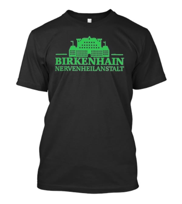 Kiz Birkenhain Nervenheilanstalt Building Icon Green T-Shirt