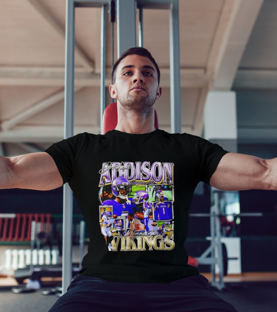 Jordan Addison Minnesota Vikings Stars And Highlights T-Shirt