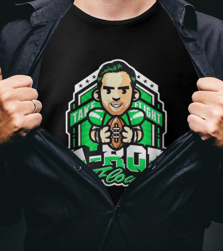 New York Jets Aaron Rodgers Take Flight A Rod Flow T-Shirt