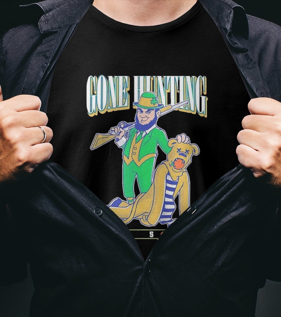 Notre Dame Fighting Irish Gone Hunting January 9 Miami FL T-Shirt