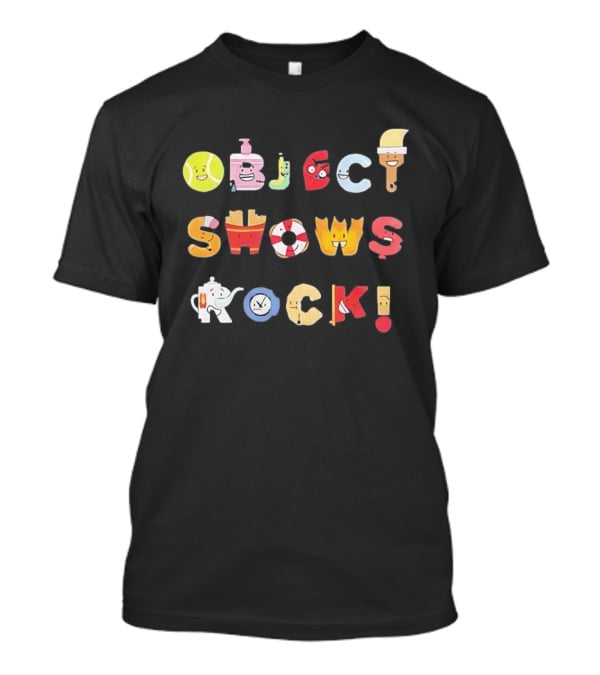 Object Shows Rock Tennis Paintbrush Emoji Toothpaste Balloon T-Shirt