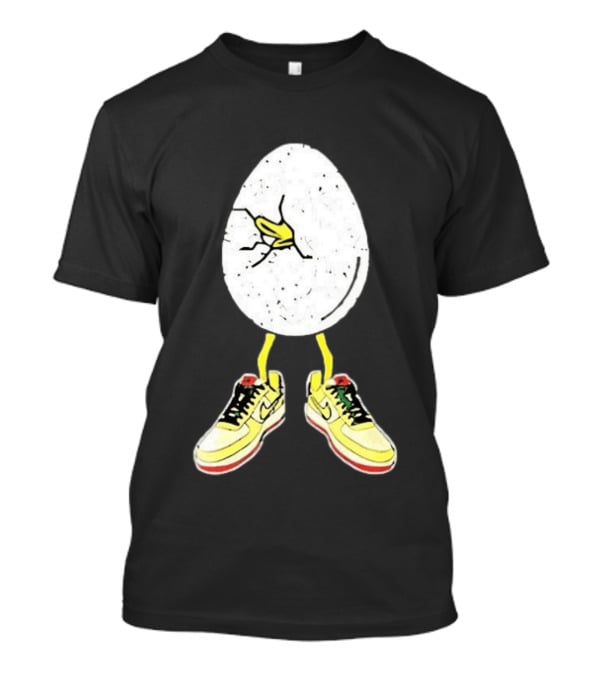 Oregon Football Fit For Flight Go Ducks Egg Cracked Sneakers Retro Nike T-Shirt