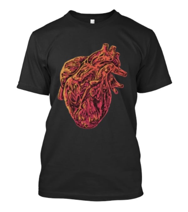 Rise Records The Acacia Strain Gravebloom Black Anatomical Heart T-Shirt