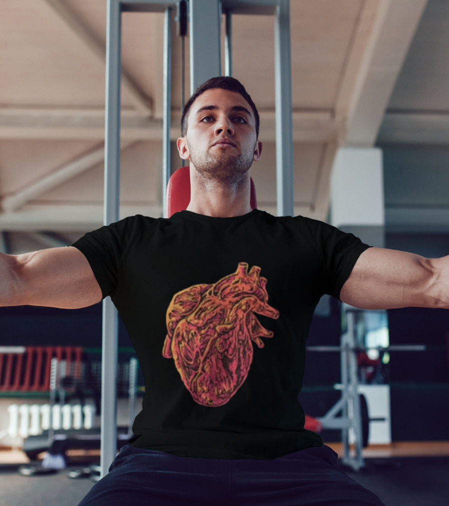 Rise Records The Acacia Strain Gravebloom Black Anatomical Heart T-Shirt