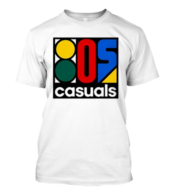 80s Casuals Retro Style Colorful Geometric Icon Collection T-Shirt