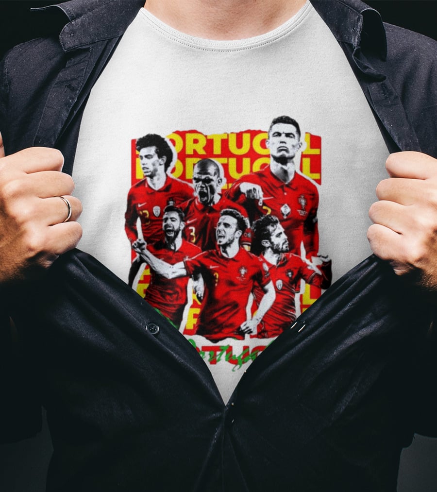 Portugal National Football Team Cristiano Ronaldo Fans T-Shirt