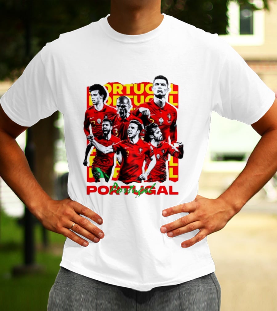Portugal National Football Team Cristiano Ronaldo Fans T-Shirt