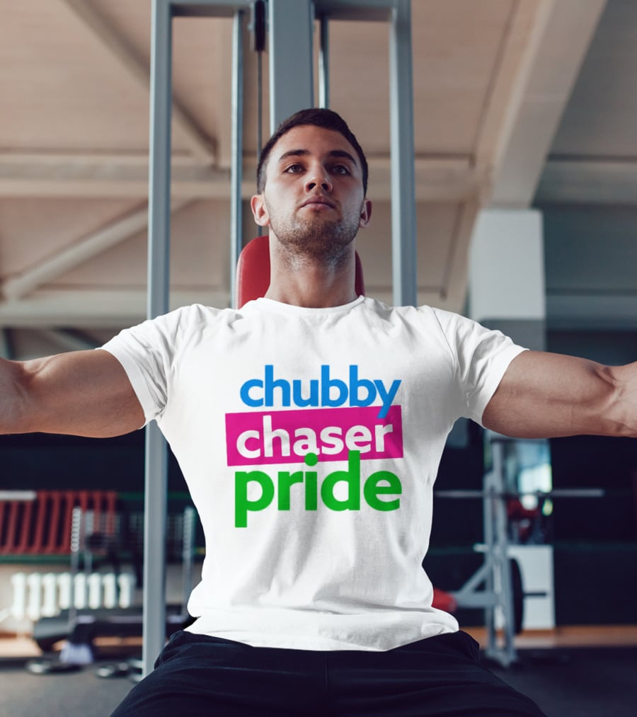 Chubby Chaser Pride Colorful T-Shirt